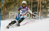 Fourth placed Rabea Grand of Switzerland skiing in slalom part of Women Super combined race of Tarvisio Audi FIS Ski World Cup 2008-09. Super combined race of Women Audi FIS Ski World Cup 2008-09 was held in Tarvisio, Italy on Friday, 20th of February 2009.
