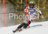 Ninth placed Anna Fenninger of Austria skiing in slalom part of Women Super combined race of Tarvisio Audi FIS Ski World Cup 2008-09. Super combined race of Women Audi FIS Ski World Cup 2008-09 was held in Tarvisio, Italy on Friday, 20th of February 2009.
