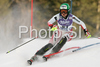 Ninth placed Anna Fenninger of Austria skiing in slalom part of Women Super combined race of Tarvisio Audi FIS Ski World Cup 2008-09. Super combined race of Women Audi FIS Ski World Cup 2008-09 was held in Tarvisio, Italy on Friday, 20th of February 2009.
