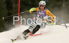 Gina Stechert of Germany skiing in slalom part of Women Super combined race of Tarvisio Audi FIS Ski World Cup 2008-09. Super combined race of Women Audi FIS Ski World Cup 2008-09 was held in Tarvisio, Italy on Friday, 20th of February 2009.
