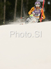 Winner Maria Riesch of Germany skiing in slalom part of Women Super combined race of Tarvisio Audi FIS Ski World Cup 2008-09. Super combined race of Women Audi FIS Ski World Cup 2008-09 was held in Tarvisio, Italy on Friday, 20th of February 2009.
