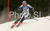 Ingrid Jacquemod of France skiing in slalom part of Women Super combined race of Tarvisio Audi FIS Ski World Cup 2008-09. Super combined race of Women Audi FIS Ski World Cup 2008-09 was held in Tarvisio, Italy on Friday, 20th of February 2009.
