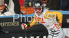 Winner Gina Stechert of Germany reacts in finish of Women Downhill race of Tarvisio Audi FIS Ski World Cup 2008-09. Downhill race of Women Audi FIS Ski World Cup 2008-09 was held in Tarvisio, Italy on Saturdayday, 21st of February 2009.
