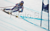 Ingrid Jacquemod of France skiing in Women Super-G race of Tarvisio Audi FIS Ski World Cup 2008-09. Downhill race of Women Audi FIS Ski World Cup 2008-09 was held in Tarvisio, Italy on Sunday, 22nd of February 2009.
