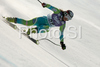 Vanja Brodnik of Slovenia skiing in Women Super-G race of Tarvisio Audi FIS Ski World Cup 2008-09. Downhill race of Women Audi FIS Ski World Cup 2008-09 was held in Tarvisio, Italy on Sunday, 22nd of February 2009.
