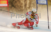Jukka Leino of Finland skiing in first run of Men giant slalom race of Kranjska Gora Audi FIS Ski World Cup 2008-09. Giant slalom race of Men Audi FIS Ski World Cup 2008-09 was held in Kranjska Gora, Slovenia, on Saturday, 28th of February 2009.

