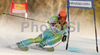 Bernard Vajdic of Slovenia skiing in first run of Men giant slalom race of Kranjska Gora Audi FIS Ski World Cup 2008-09. Giant slalom race of Men Audi FIS Ski World Cup 2008-09 was held in Kranjska Gora, Slovenia, on Saturday, 28th of February 2009.
