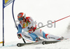 Second placed Didier Cuche of Switzerland skiing in second run of Men giant slalom race of Kranjska Gora Audi FIS Ski World Cup 2008-09. Giant slalom race of Men Audi FIS Ski World Cup 2008-09 was held in Kranjska Gora, Slovenia, on Saturday, 28th of February 2009.
