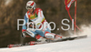 Ninth after first run Carlo Janka of Switzerland skiing in first run of Men giant slalom race of Kranjska Gora Audi FIS Ski World Cup 2008-09. Giant slalom race of Men Audi FIS Ski World Cup 2008-09 was held in Kranjska Gora, Slovenia, on Saturday, 28th of February 2009.
