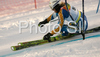 Niklas Rainer of Sweden skiing in first run of Men giant slalom race of Kranjska Gora Audi FIS Ski World Cup 2008-09. Giant slalom race of Men Audi FIS Ski World Cup 2008-09 was held in Kranjska Gora, Slovenia, on Saturday, 28th of February 2009.
