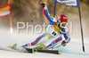 Cyprien Richard of France skiing in first run of Men giant slalom race of Kranjska Gora Audi FIS Ski World Cup 2008-09. Giant slalom race of Men Audi FIS Ski World Cup 2008-09 was held in Kranjska Gora, Slovenia, on Saturday, 28th of February 2009.
