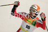 Fourth placed Romed Baumann of Austria reacts in finish of second run of Men giant slalom race of Kranjska Gora Audi FIS Ski World Cup 2008-09. Giant slalom race of Men Audi FIS Ski World Cup 2008-09 was held in Kranjska Gora, Slovenia, on Saturday, 28th of February 2009.
