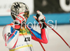 Tenth placed Thomas Fanara of France reacts in finish of second run of Men giant slalom race of Kranjska Gora Audi FIS Ski World Cup 2008-09. Giant slalom race of Men Audi FIS Ski World Cup 2008-09 was held in Kranjska Gora, Slovenia, on Saturday, 28th of February 2009.

