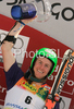 Winner Ted Ligety of USA celebrates his medal won in Men giant slalom race of Kranjska Gora Audi FIS Ski World Cup 2008-09. Giant slalom race of Men Audi FIS Ski World Cup 2008-09 was held in Kranjska Gora, Slovenia, on Saturday, 28th of February 2009.
