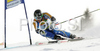 Andre Myhrer of Sweden skiing in second run of Men giant slalom race of Kranjska Gora Audi FIS Ski World Cup 2008-09. Giant slalom race of Men Audi FIS Ski World Cup 2008-09 was held in Kranjska Gora, Slovenia, on Saturday, 28th of February 2009.
