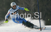 Patrick Thaler of Italy skiing in first run of Men slalom race of Kranjska Gora Audi FIS Ski World Cup 2008-09. Slalom race of Men Audi FIS Ski World Cup 2008-09 was held in Kranjska Gora, Slovenia, on Sunday, 1st of February 2009.
