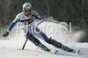 Steve Missillier of France skiing in first run of Men slalom race of Kranjska Gora Audi FIS Ski World Cup 2008-09. Slalom race of Men Audi FIS Ski World Cup 2008-09 was held in Kranjska Gora, Slovenia, on Sunday, 1st of February 2009.
