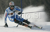Christof Innerhofer of Italy skiing in first run of Men slalom race of Kranjska Gora Audi FIS Ski World Cup 2008-09. Slalom race of Men Audi FIS Ski World Cup 2008-09 was held in Kranjska Gora, Slovenia, on Sunday, 1st of February 2009.
