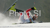 Andreas Omminger of Austria falling in first run of Men slalom race of Kranjska Gora Audi FIS Ski World Cup 2008-09. Slalom race of Men Audi FIS Ski World Cup 2008-09 was held in Kranjska Gora, Slovenia, on Sunday, 1st of February 2009.
