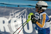Sixth placed Mattias Hargin of Sweden reacts in finish of second run of Men slalom race of Kranjska Gora Audi FIS Ski World Cup 2008-09. Slalom race of Men Audi FIS Ski World Cup 2008-09 was held in Kranjska Gora, Slovenia, on Sunday, 1st of March 2009.
