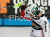 Sixth placed Manfred Pranger of Austria reacts in finish of second run of Men slalom race of Kranjska Gora Audi FIS Ski World Cup 2008-09. Slalom race of Men Audi FIS Ski World Cup 2008-09 was held in Kranjska Gora, Slovenia, on Sunday, 1st of March 2009.
