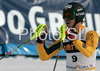 Third placed Felix Neureuther of Germany reacts in finish of second run of Men slalom race of Kranjska Gora Audi FIS Ski World Cup 2008-09. Slalom race of Men Audi FIS Ski World Cup 2008-09 was held in Kranjska Gora, Slovenia, on Sunday, 1st of March 2009.
