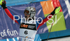 Winner Julien Lizeroux of France reacts in finish of second run of Men slalom race of Kranjska Gora Audi FIS Ski World Cup 2008-09. Slalom race of Men Audi FIS Ski World Cup 2008-09 was held in Kranjska Gora, Slovenia, on Sunday, 1st of March 2009.
