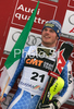 Second placed Giuliano Razzoli of Italy celebrates his medal won in Men slalom race of Kranjska Gora Audi FIS Ski World Cup 2008-09. Slalom race of Men Audi FIS Ski World Cup 2008-09 was held in Kranjska Gora, Slovenia, on Sunday, 1st of March 2009.
