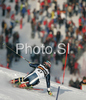 Stefano Gross of Italy skiing in first run of Men slalom race of Kranjska Gora Audi FIS Ski World Cup 2008-09. Slalom race of Men Audi FIS Ski World Cup 2008-09 was held in Kranjska Gora, Slovenia, on Sunday, 1st of February 2009.
