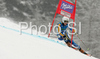 Seventh placed after first run Maria Pietilae-Holmner of Sweden skiing in first run of Women giant slalom race of Ofterschwang Audi FIS Ski World Cup 2008-09. Giant slalom race of Women Audi FIS Ski World Cup 2008-09 was held in Ofterschwang, Germany, on Friday, 6th of March 2009.
