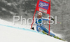 Nicole Gius of Italy skiing in first run of Women giant slalom race of Ofterschwang Audi FIS Ski World Cup 2008-09. Giant slalom race of Women Audi FIS Ski World Cup 2008-09 was held in Ofterschwang, Germany, on Friday, 6th of March 2009.
