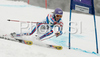 Ingrid Jacquemod of France skiing in first run of Women giant slalom race of Ofterschwang Audi FIS Ski World Cup 2008-09. Giant slalom race of Women Audi FIS Ski World Cup 2008-09 was held in Ofterschwang, Germany, on Friday, 6th of March 2009.
