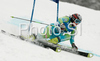 Mateja Robnik of Slovenia skiing in first run of Women giant slalom race of Ofterschwang Audi FIS Ski World Cup 2008-09. Giant slalom race of Women Audi FIS Ski World Cup 2008-09 was held in Ofterschwang, Germany, on Friday, 6th of March 2009.

