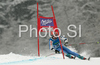Karen Putzer of Italy skiing in first run of Women giant slalom race of Ofterschwang Audi FIS Ski World Cup 2008-09. Giant slalom race of Women Audi FIS Ski World Cup 2008-09 was held in Ofterschwang, Germany, on Friday, 6th of March 2009.
