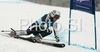 Camilla Alfieri of Italy skiing in first run of Women giant slalom race of Ofterschwang Audi FIS Ski World Cup 2008-09. Giant slalom race of Women Audi FIS Ski World Cup 2008-09 was held in Ofterschwang, Germany, on Friday, 6th of March 2009.
