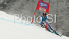 Olivia Bertrand of France skiing in first run of Women giant slalom race of Ofterschwang Audi FIS Ski World Cup 2008-09. Giant slalom race of Women Audi FIS Ski World Cup 2008-09 was held in Ofterschwang, Germany, on Friday, 6th of March 2009.

