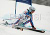Marie Marchand-Arvier of France skiing in first run of Women giant slalom race of Ofterschwang Audi FIS Ski World Cup 2008-09. Giant slalom race of Women Audi FIS Ski World Cup 2008-09 was held in Ofterschwang, Germany, on Friday, 6th of March 2009.
