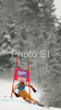 Genevieve Simard of Canada skiing in first run of Women giant slalom race of Ofterschwang Audi FIS Ski World Cup 2008-09. Giant slalom race of Women Audi FIS Ski World Cup 2008-09 was held in Ofterschwang, Germany, on Friday, 6th of March 2009.

