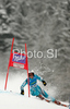 Lene Loeseth of Norway skiing in first run of Women giant slalom race of Ofterschwang Audi FIS Ski World Cup 2008-09. Giant slalom race of Women Audi FIS Ski World Cup 2008-09 was held in Ofterschwang, Germany, on Friday, 6th of March 2009.
