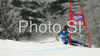 Kajsa Kling of Sweden skiing in first run of Women giant slalom race of Ofterschwang Audi FIS Ski World Cup 2008-09. Giant slalom race of Women Audi FIS Ski World Cup 2008-09 was held in Ofterschwang, Germany, on Friday, 6th of March 2009.

