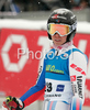 Marion Bertrand of France reacts in finish of second run of Women giant slalom race of Ofterschwang Audi FIS Ski World Cup 2008-09. Giant slalom race of Women Audi FIS Ski World Cup 2008-09 was held in Ofterschwang, Germany, on Friday, 6th of March 2009.
