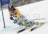 Ninth placed Kathrin Hoelzl of Germany skiing in second run of Women giant slalom race of Ofterschwang Audi FIS Ski World Cup 2008-09. Giant slalom race of Women Audi FIS Ski World Cup 2008-09 was held in Ofterschwang, Germany, on Friday, 6th of March 2009.
