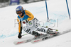Sixth placed Viktoria Rebensburg of Germany skiing in second run of Women giant slalom race of Ofterschwang Audi FIS Ski World Cup 2008-09. Giant slalom race of Women Audi FIS Ski World Cup 2008-09 was held in Ofterschwang, Germany, on Friday, 6th of March 2009.
