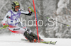 Tenth placed after first run Nicole Hosp of Austria skiing in first run of Women slalom race of Ofterschwang Audi FIS Ski World Cup 2008-09. Slalom race of Women Audi FIS Ski World Cup 2008-09 was held in Ofterschwang, Germany, on Saturday, 7th of March 2009.
