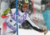 Tenth placed after first run Nicole Hosp of Austria skiing in first run of Women slalom race of Ofterschwang Audi FIS Ski World Cup 2008-09. Slalom race of Women Audi FIS Ski World Cup 2008-09 was held in Ofterschwang, Germany, on Saturday, 7th of March 2009.
