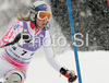 Leader placed after first run Lindsey Vonn of USA skiing in first run of Women slalom race of Ofterschwang Audi FIS Ski World Cup 2008-09. Slalom race of Women Audi FIS Ski World Cup 2008-09 was held in Ofterschwang, Germany, on Saturday, 7th of March 2009.
