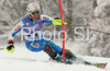 Manuela Moelgg of Italy skiing in first run of Women slalom race of Ofterschwang Audi FIS Ski World Cup 2008-09. Slalom race of Women Audi FIS Ski World Cup 2008-09 was held in Ofterschwang, Germany, on Saturday, 7th of March 2009.
