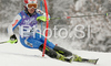 Nicole Gius of Italy skiing in first run of Women slalom race of Ofterschwang Audi FIS Ski World Cup 2008-09. Slalom race of Women Audi FIS Ski World Cup 2008-09 was held in Ofterschwang, Germany, on Saturday, 7th of March 2009.
