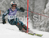 Nina Loeseth of Norway skiing in first run of Women slalom race of Ofterschwang Audi FIS Ski World Cup 2008-09. Slalom race of Women Audi FIS Ski World Cup 2008-09 was held in Ofterschwang, Germany, on Saturday, 7th of March 2009.

