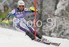 Nastasia Noens of France skiing in first run of Women slalom race of Ofterschwang Audi FIS Ski World Cup 2008-09. Slalom race of Women Audi FIS Ski World Cup 2008-09 was held in Ofterschwang, Germany, on Saturday, 7th of March 2009.
